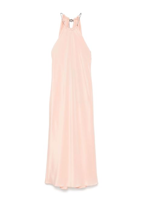 Abito midi satinato managua in rosa Maxmara pianoforte - donna